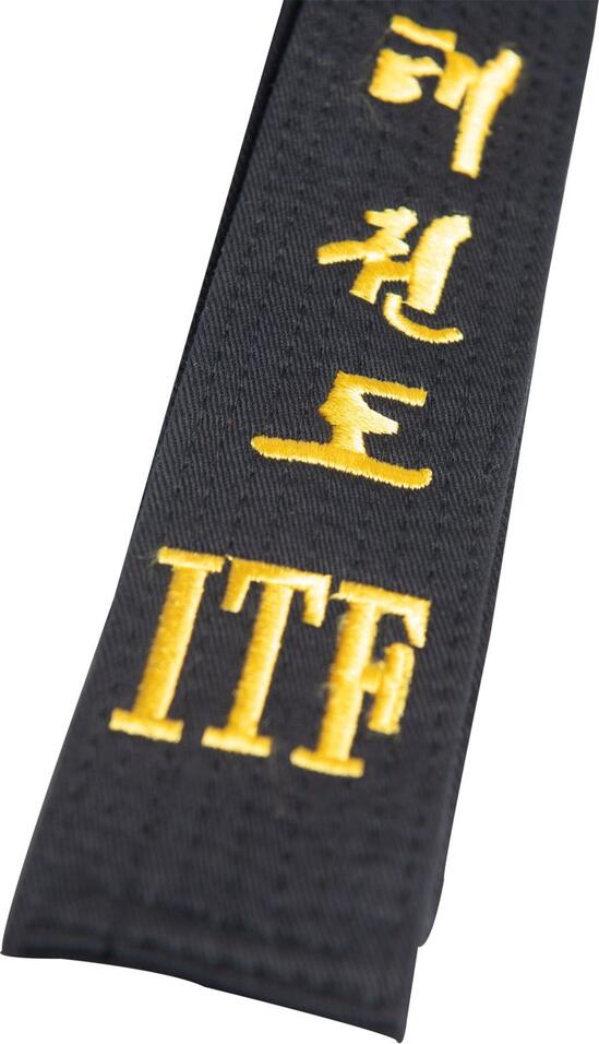 Колан за таекуон-до “ITF” с бродерия “TAEKWON-DO” – TOP TEN