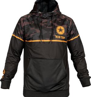 Суитшърт с качулка “Black Force” Camouflage – TOP TEN