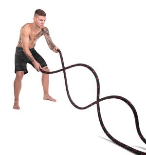 Бойно въже (battle rope) 15 м – TOP TEN